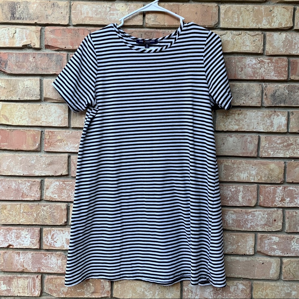 Basic striped dress